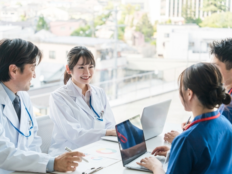 病院の会議の様子