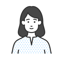 女性参加者のイラスト